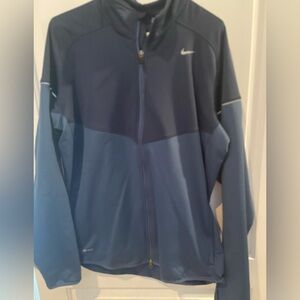 Nike drifit size large full zip jacket